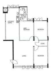 Blk 25 Teck Whye Heights II (Choa Chu Kang), HDB 4 Rooms #603759521